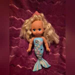 Vintage Mattel 1991 Lil Miss Singing Mermaid Doll